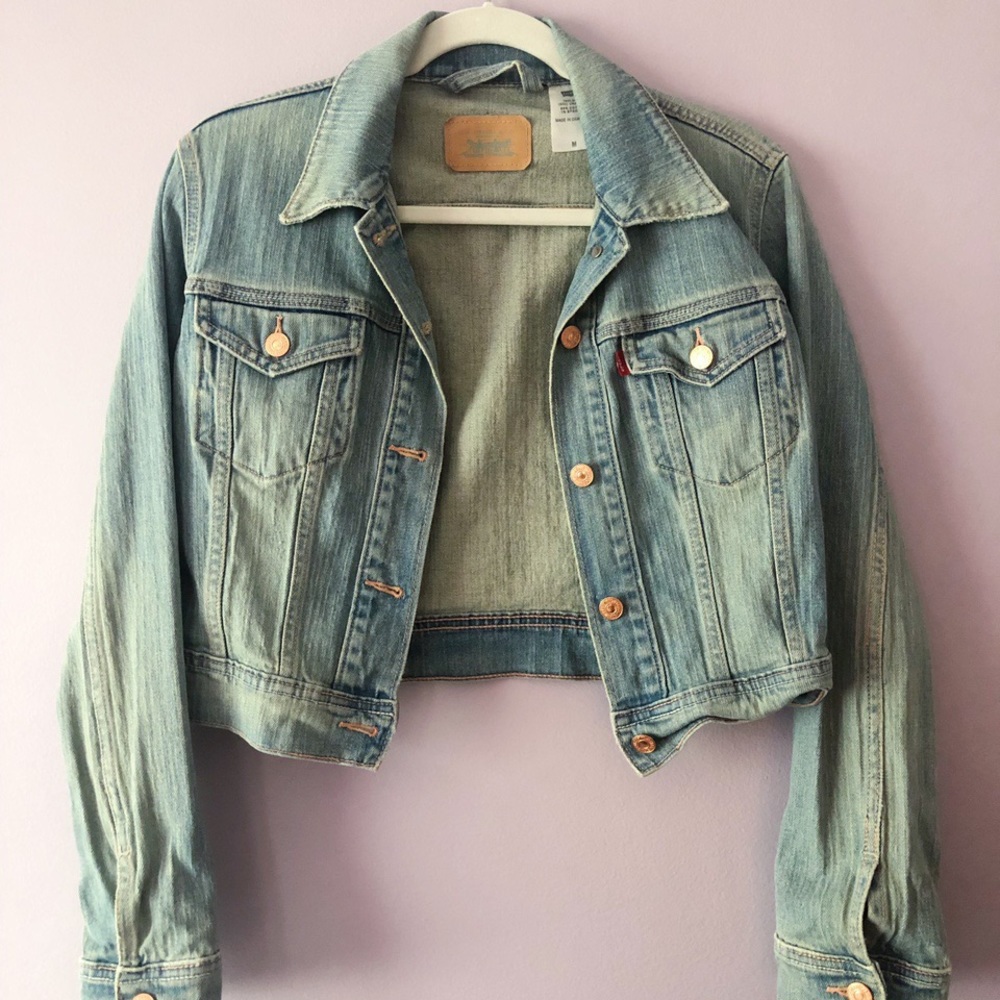 Vintage Levi’s Cropped Denim Jacket